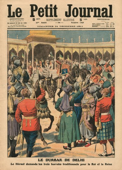 Delhi Durbar, Illustration aus 